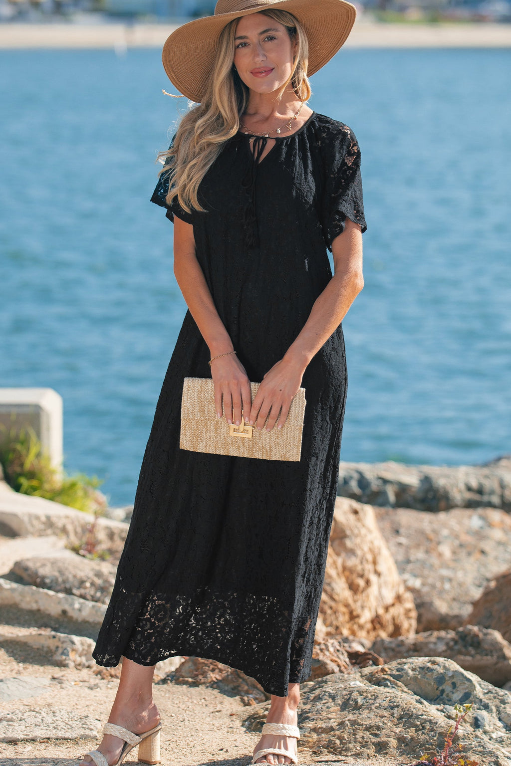 Vestido maxi suelto Keziah Vacation