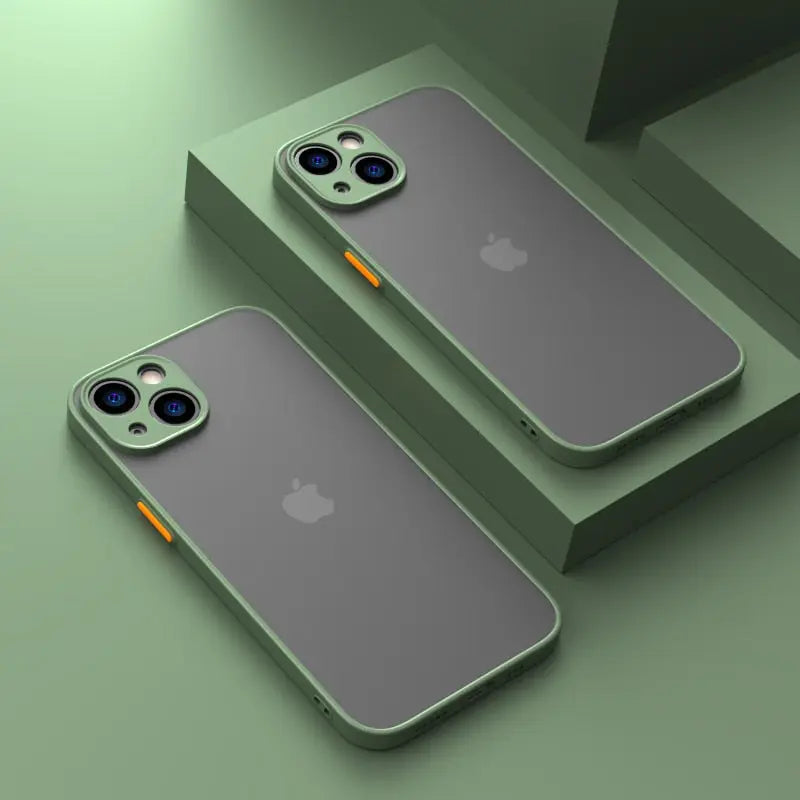 Luxury Silicone Shockproof Matte Phone Case