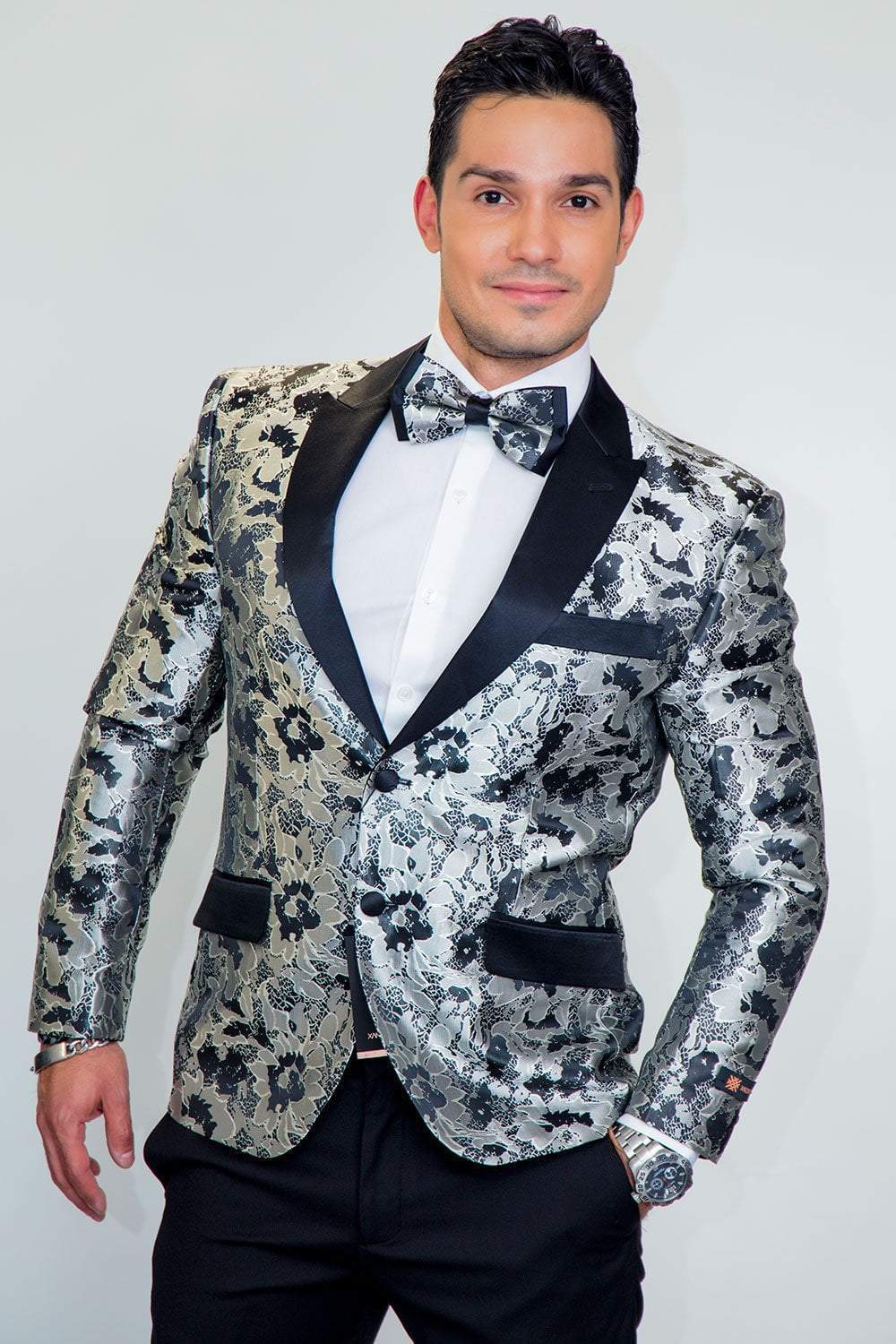Chaqueta de esmoquin "Ámsterdam" con solapa de pico
