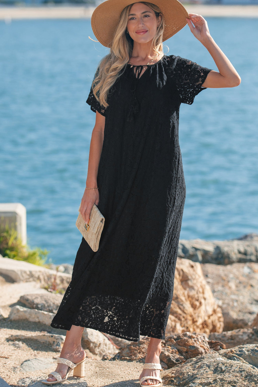 Vestido maxi suelto Keziah Vacation